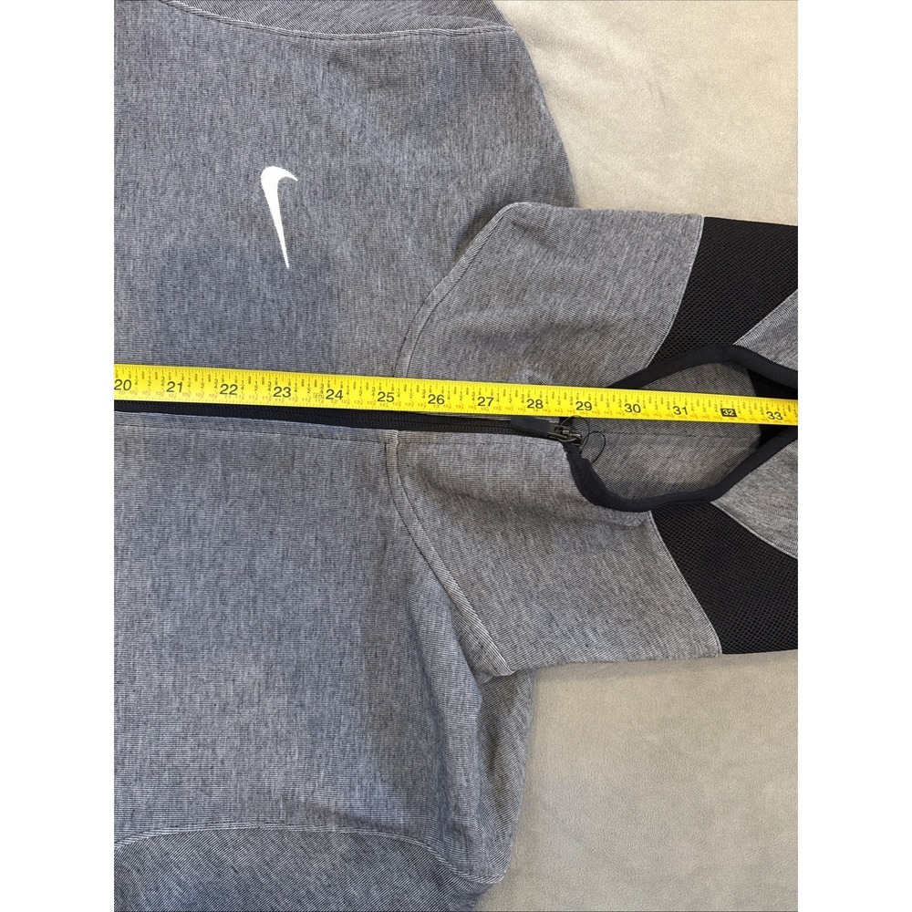 Nike Full-Zip Hoodie Mens Basketball 930561 Gray Black , Size L - Picture 7 of 12
